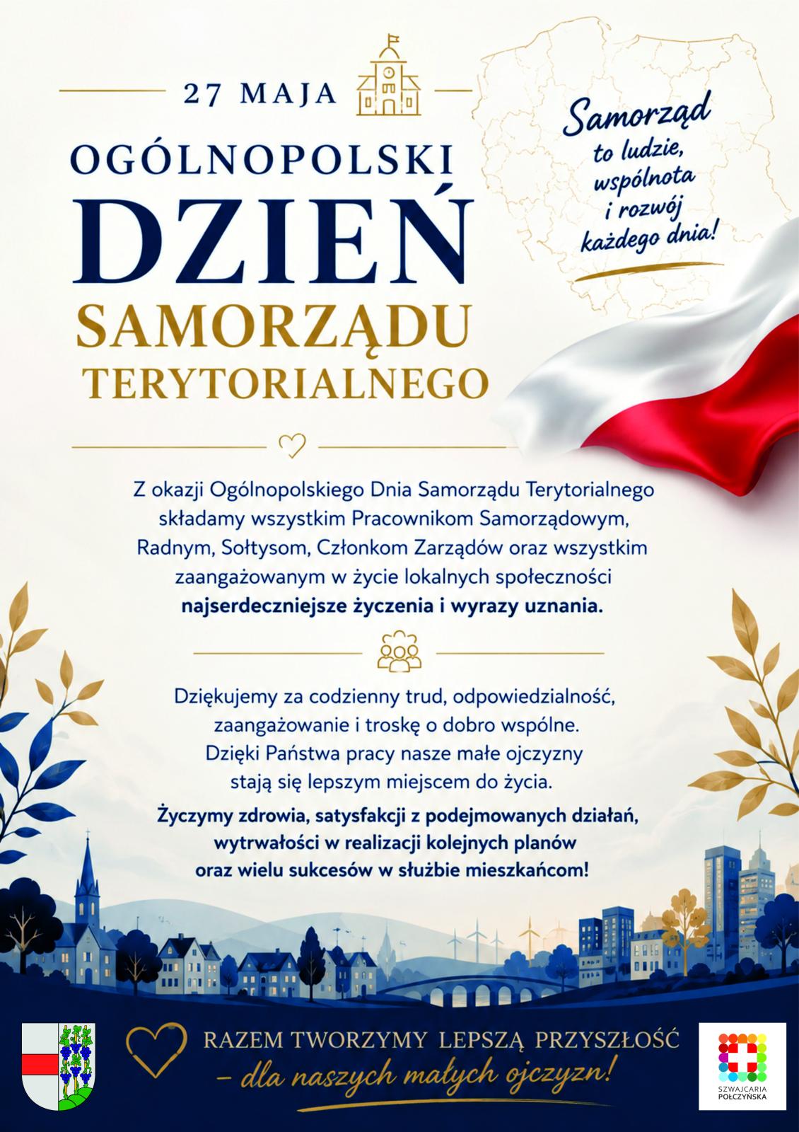 Ogólnopolski Dzień Samorządu Terytorialnego- życzenia