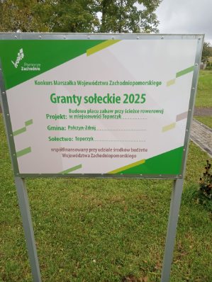 „Granty Sołeckie 2025” w Sołectwie Toporzyk