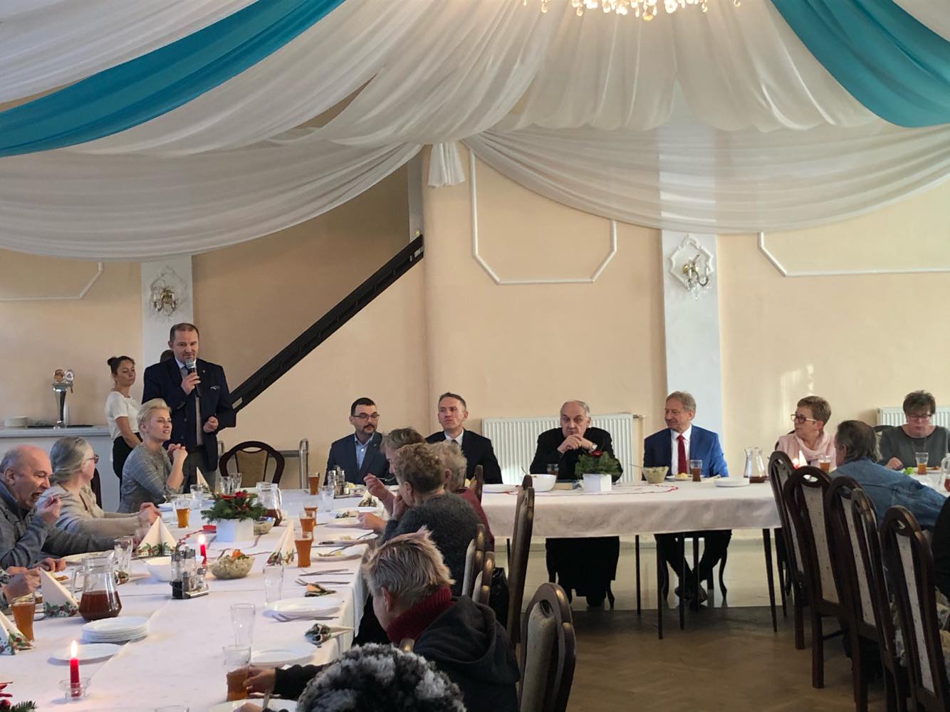 Burmistrz Sebastian Witek składa życzenia - koniec 2019