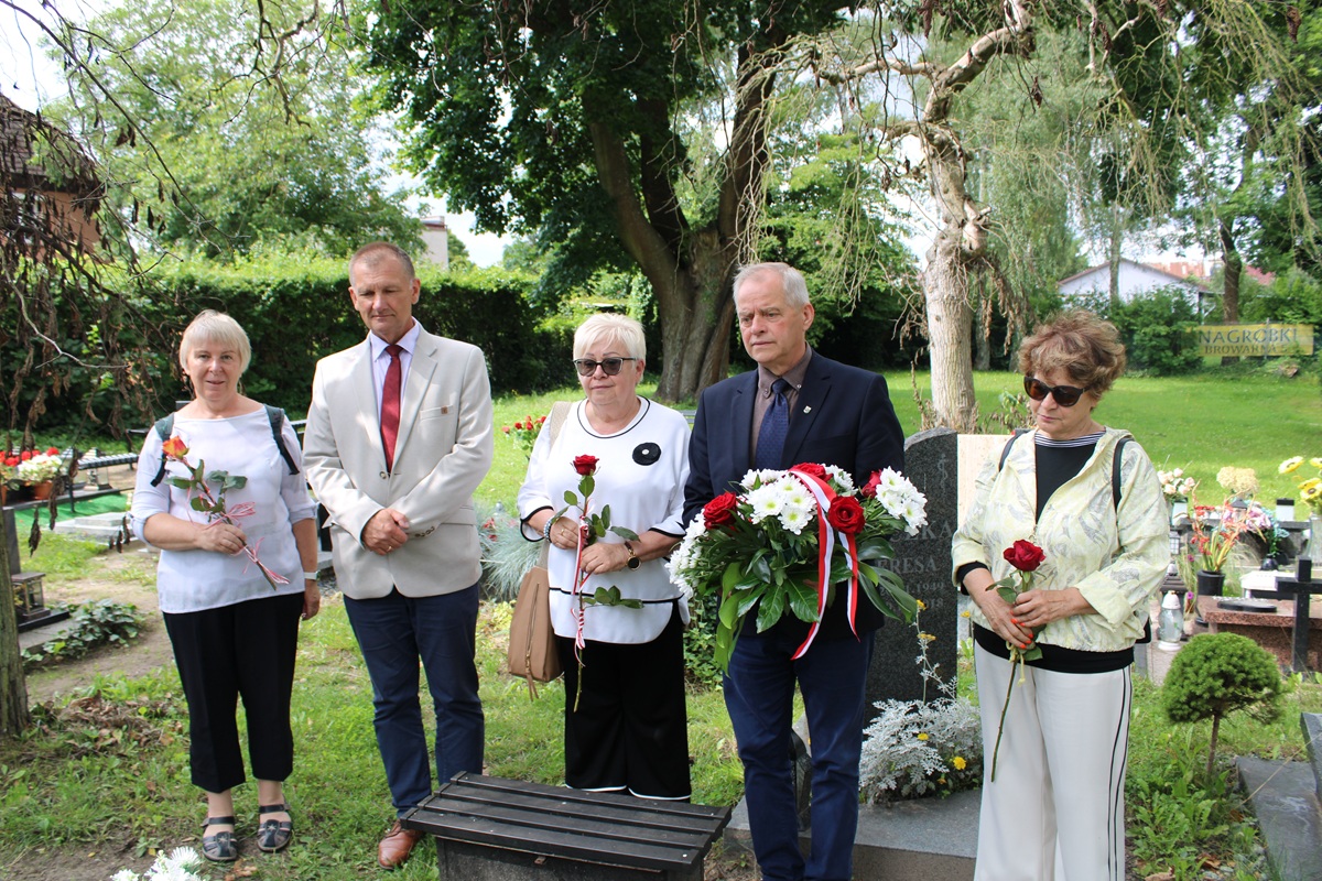 81. rocznica wybuchu Powstania Warszawskiego- złożenie kwiatów