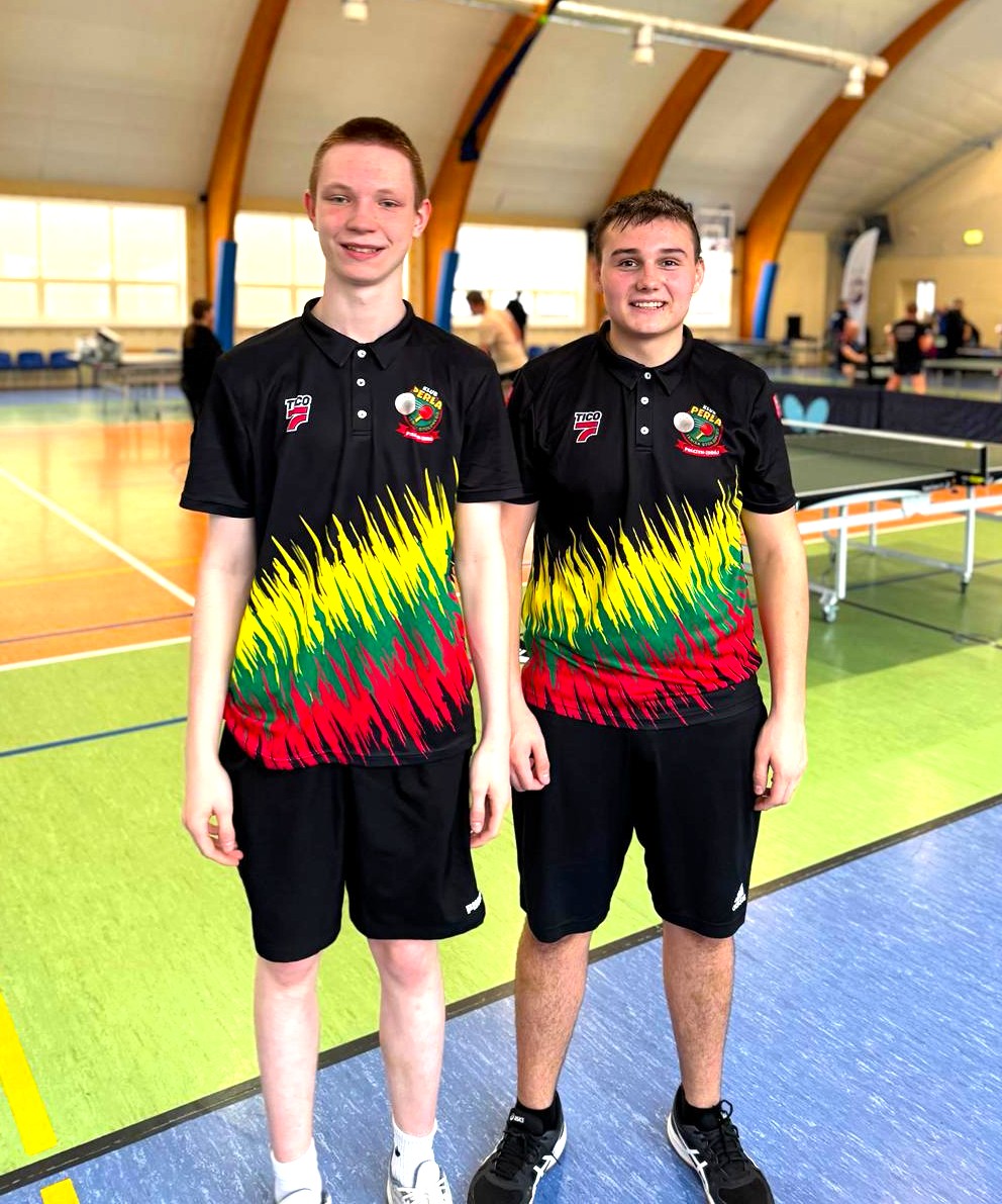 TURNIEJ TENISA STOŁOWEGO W LOTYNIU 