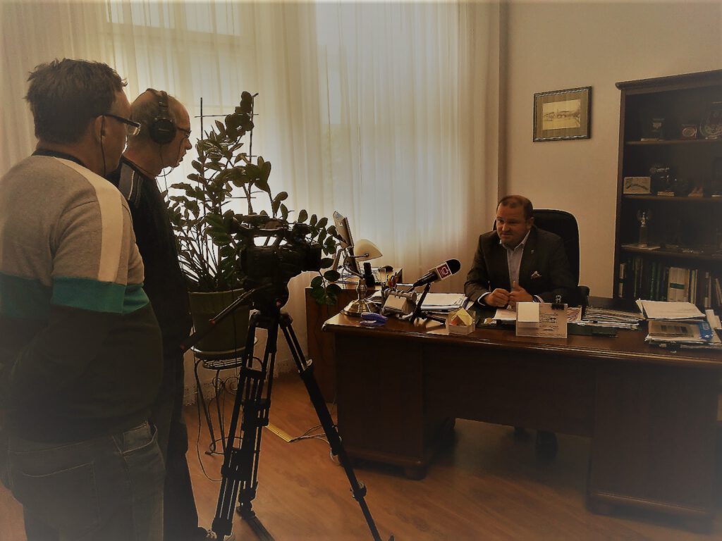 Ekipa TV Gawex przy pracy