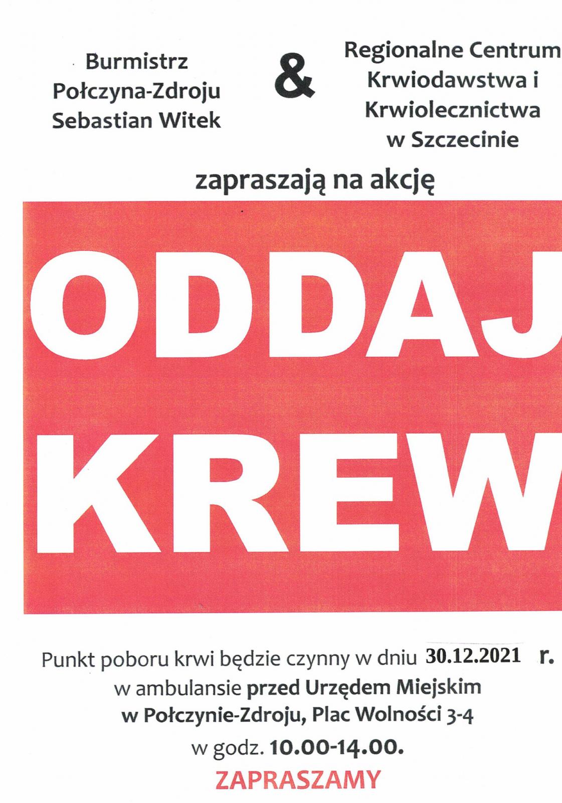 Oddaj krew