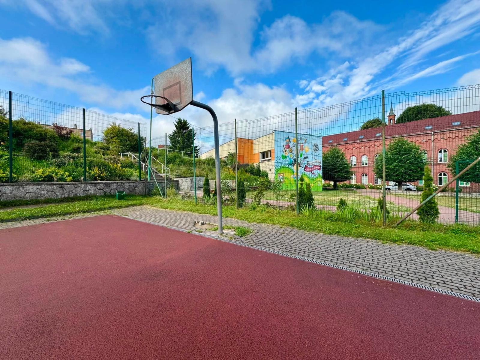 Remont boiska przy SP nr 1