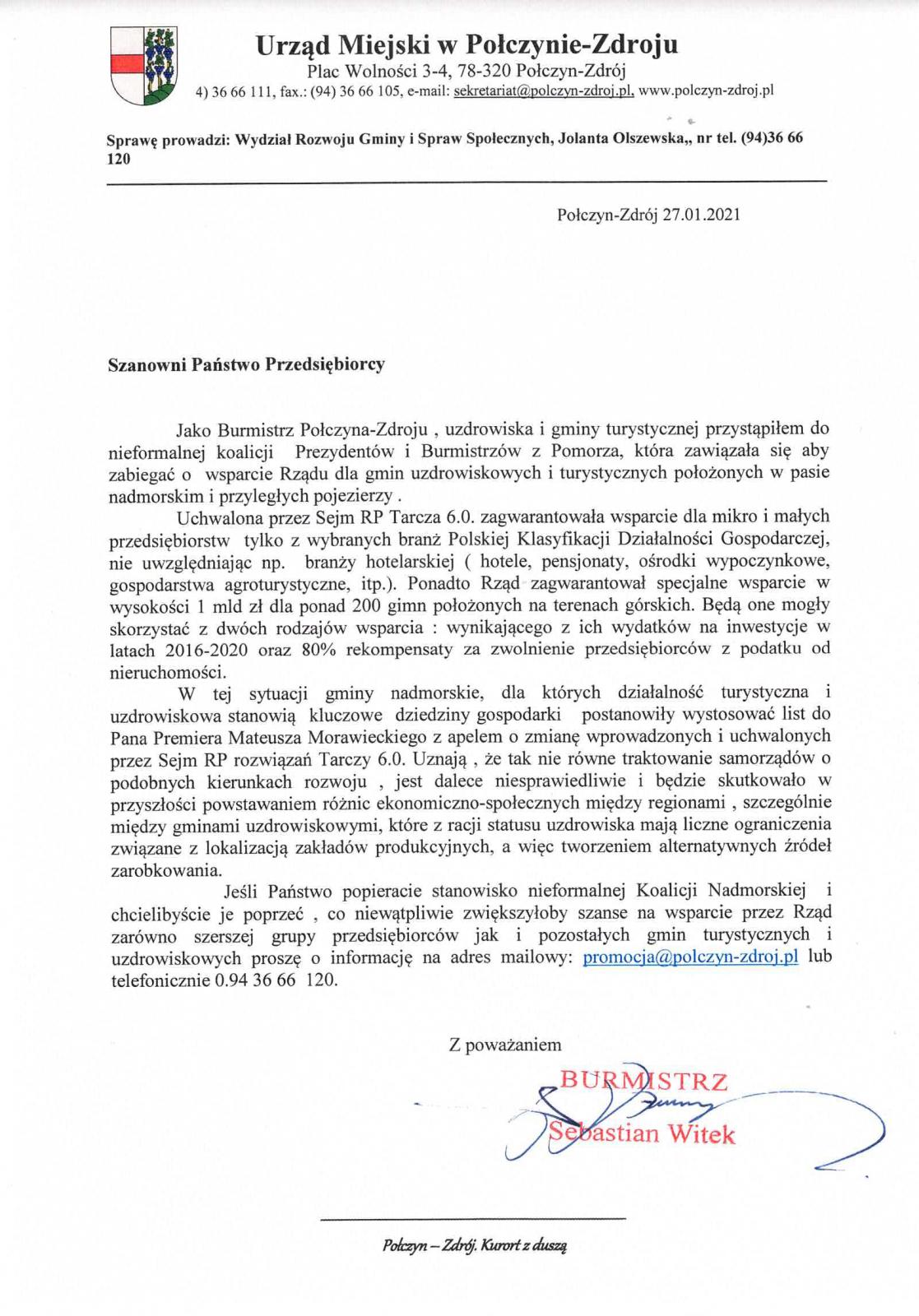 Apel Koalicji Gmin Nadmorskich