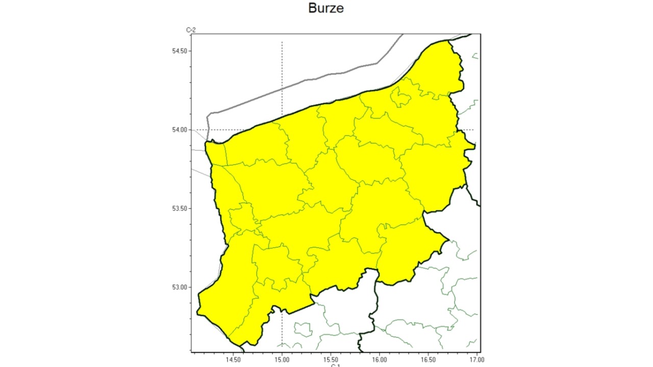 OSTRZEŻENIE METEOROLOGICZNE 28.05.2025 R.- 29.05.2025 R.