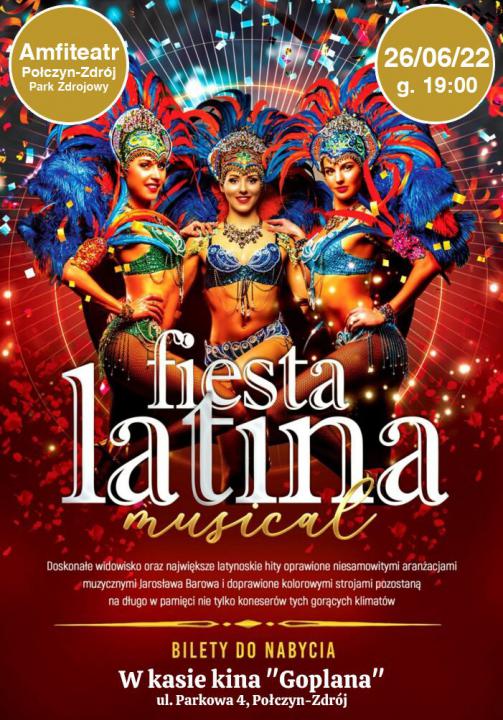 Musical "Fiesta Latina" w Połczynie-Zdroju!