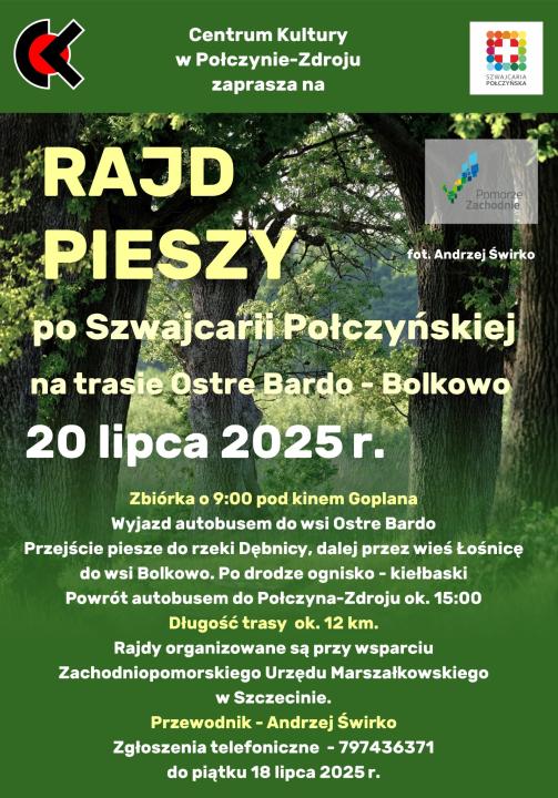 Rajd Pieszy po Szwajcarii Połczyńskiej