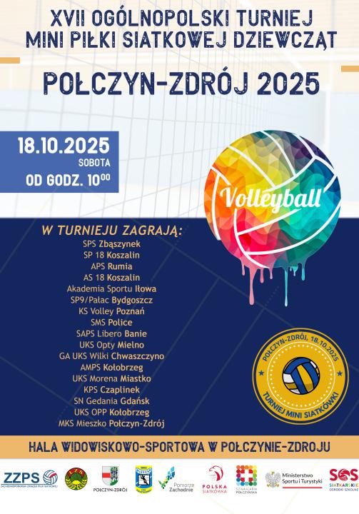 XVII Ogólnopolski Turniej Mini Siatkówki Dziewcząt w Połczynie-Zdroju