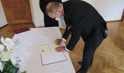 Uroczystość wręczenia medali „Za Długoletnie Pożycie Małżeńskie” 