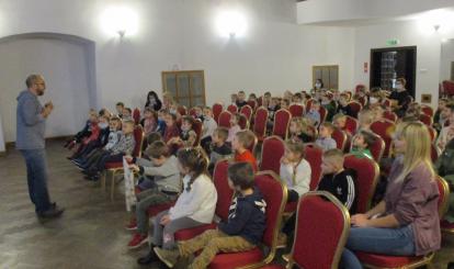 Spotkanie autorskie przedszkolaków na Zamku w Świdwinie
