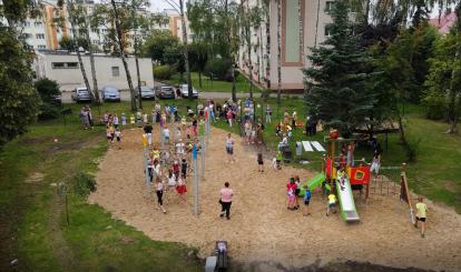 Powstaje nowy plac zabaw u zbiegu ulic Reymonta i Słonecznej