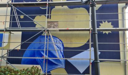 Mural przy 5 Marca