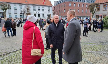 Połczyńskie obchody Narodowego Święta Niepodległości na Placu Wolności