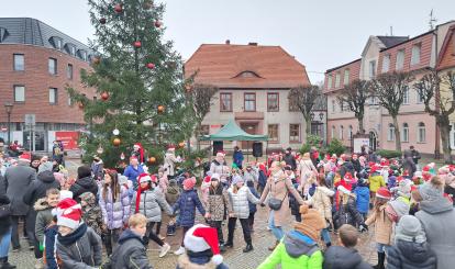Mikołaj na Placu Wolności w Połczynie-Zdroju!