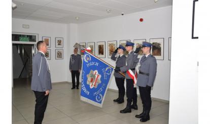 Uroczyste przywitanie Komendanta Komisariatu Policji w Połczynie-Zdroju