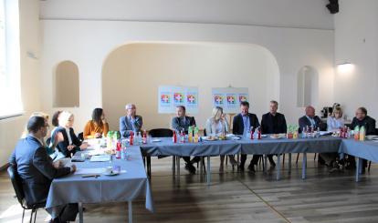 Dyskusja w trakcie spotkania gmin Szwajcarii Połczyńskiej