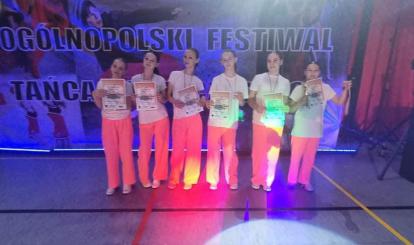 Klub Tańca i Fitness OMEN na Ogólnopolskim Festiwalu Tańca Nowoczesnego w Łebie