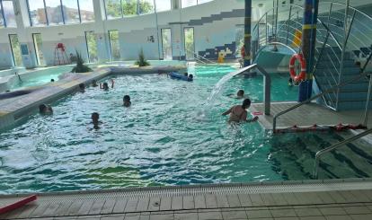 Zajęcia w  Aquaparku w Świdwinie