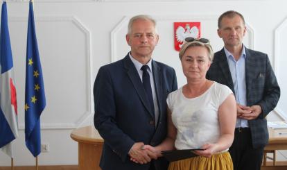 Wręczanie nominacji sołtysom przez Burmistrza Połczyna-Zdroju Józefa Nizioła
