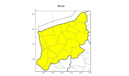 OSTRZEŻENIE METEOROLOGICZNE 29.08-31.08.2024 R.