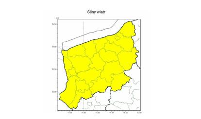 OSTRZEŻENIE METEOROLOGICZNE 5.12.2024-7.12.2024 MOŻLIWY SILNY WIATR