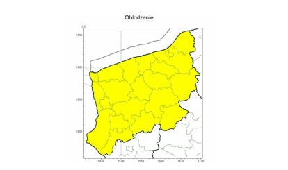 OSTRZEŻENIE METEOROLOGICZNE 10.01.2025 R.- 13.01.2025 R.