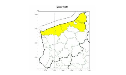 OSTRZEŻENIE METEOROLOGICZNE 09.01.2025 R.- 13.01.2025 R.