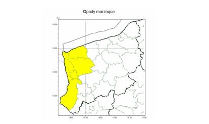 OSTRZEŻENIE METEOROLOGICZNE 20.02.2025 R. - 22.02.2025 R.