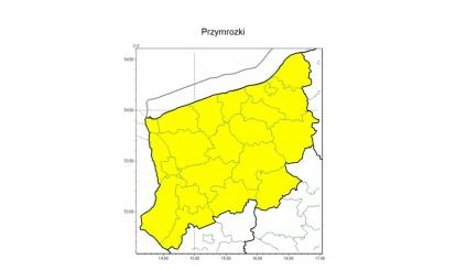 OSTRZEŻENIE METEOROLOGICZNE 13.03.2025 R.-16.03.2025 R.