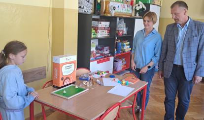 Pomoce dydaktyczne pracowni szkolnych, w ramach realizacji projektu pn. „Wsparcie kształcenia ogólnego w Gminie Połczyn-Zdrój”