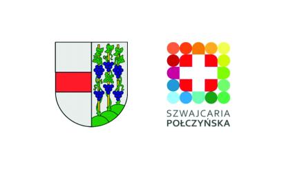 Herb Połczyna-Zdroju i logo Szwajcarii Połczyńskiej