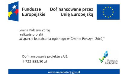 Pomoce dydaktyczne pracowni szkolnych, w ramach realizacji projektu pn. „Wsparcie kształcenia ogólnego w Gminie Połczyn-Zdrój”