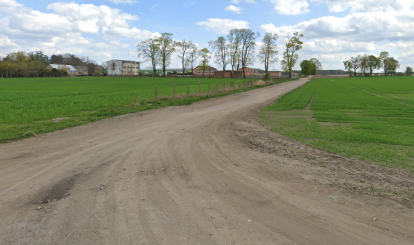 Droga w Łęgach