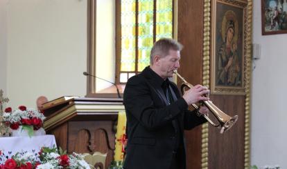 Poświęcenie i wybudzenie organów z kościoła filialnego pw. Najświętszego Serca Pana Jezusa w Łęgach