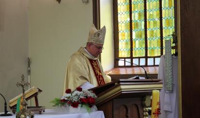 Poświęcenie i wybudzenie organów z kościoła filialnego pw. Najświętszego Serca Pana Jezusa w Łęgach