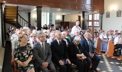 Poświęcenie i wybudzenie organów z kościoła filialnego pw. Najświętszego Serca Pana Jezusa w Łęgach