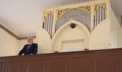 Poświęcenie i wybudzenie organów z kościoła filialnego pw. Najświętszego Serca Pana Jezusa w Łęgach