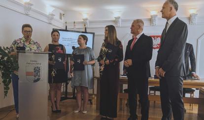 Uroczyste wręczenie aktów nadania awansu zawodowego nauczycieli, fot. Aneta Wasilewska