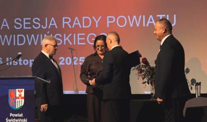 Uroczysta Sesja Rady Powiatu Świdwińskiego