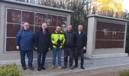 Nowe kolumbaria na Cmentarzu Komunalnym w Połczynie-Zdroju 