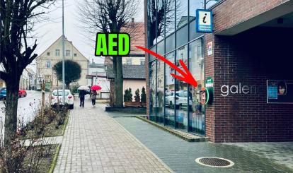 Dostępne publicznie defibrylatory 24/7 AED w Gminie Połczyn- Zdrój