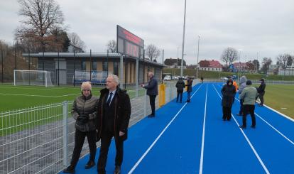 Odbiór końcowy inwestycji dotyczącej II etapu modernizacji stadionu miejskiego