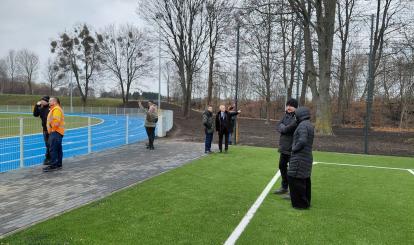 Odbiór końcowy inwestycji dotyczącej II etapu modernizacji stadionu miejskiego