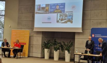 Konferencja edukacyjna dotycząca wdrażania ustawy o ochronie ludności i obrony cywilnej dla jednostek samorządu terytorialnego województwa zachodniopomorskiego