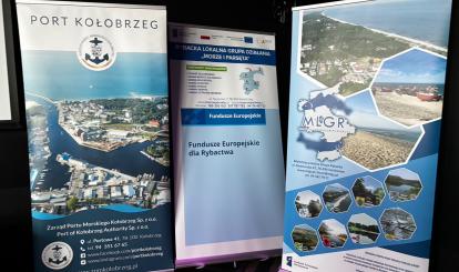 Konferencja prasowo-informacyjna Zachodniopomorskiej Sieci Rybackich Lokalnych Grup Działania