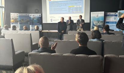 Konferencja prasowo-informacyjna Zachodniopomorskiej Sieci Rybackich Lokalnych Grup Działania