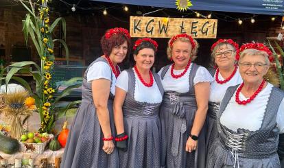Stoisko Sołectwo Łęgi i KGW Łęgi