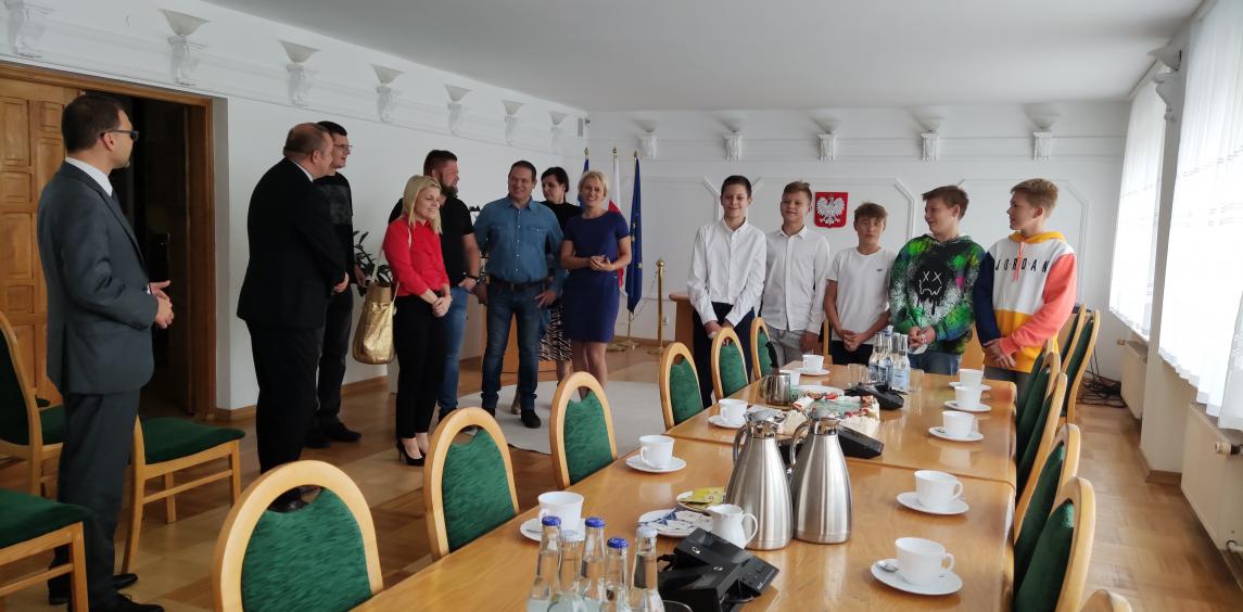 Uroczyste spotkanie w Ratuszu