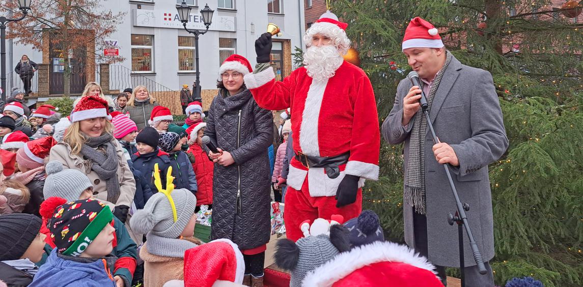 Mikołaj na Placu Wolności w Połczynie-Zdroju!